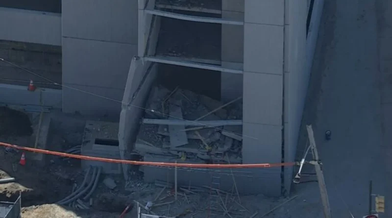 Desabamento de prédio de estacionamento nos EUA resulta em um morto e dois desaparecidos