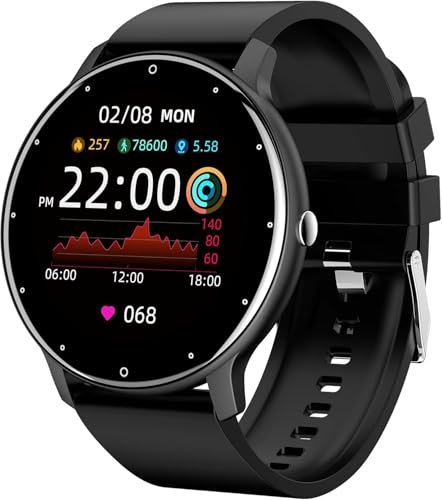 Smartwatch Tela Full Touch 1.28 com 2 tiras preto