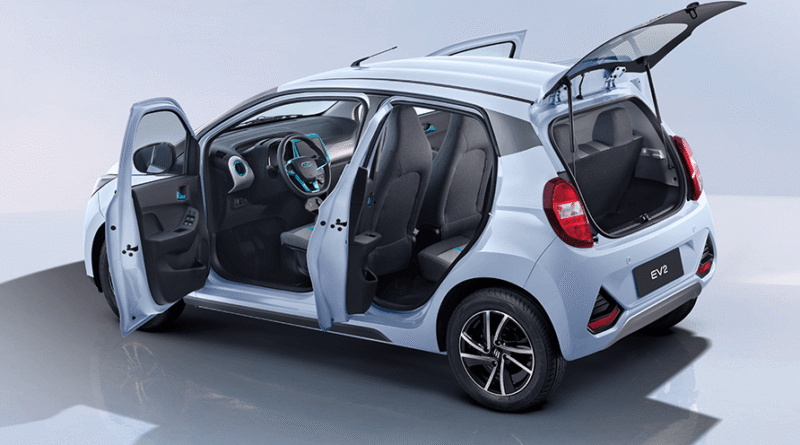 Empresa chinesa apresenta o carro elétrico mais acessível do Brasil