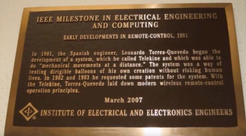 Espanhol inventa controle remoto em 1901, antecipando a era da televisão