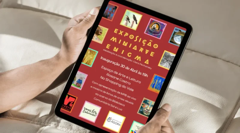 Exposição Miniarte Enigma é inaugurada em Cachoeirinha com mais de 90 obras em exibição