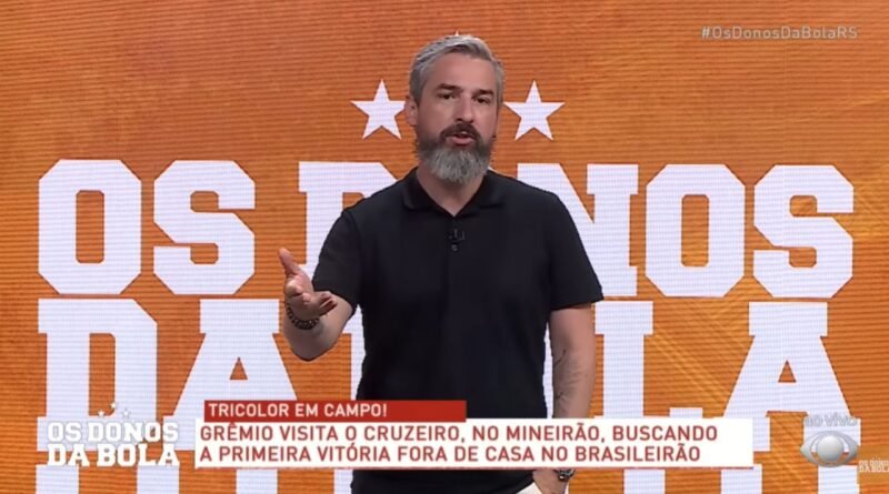 Filipe Gamba se despede da Band RS após dois anos e meio