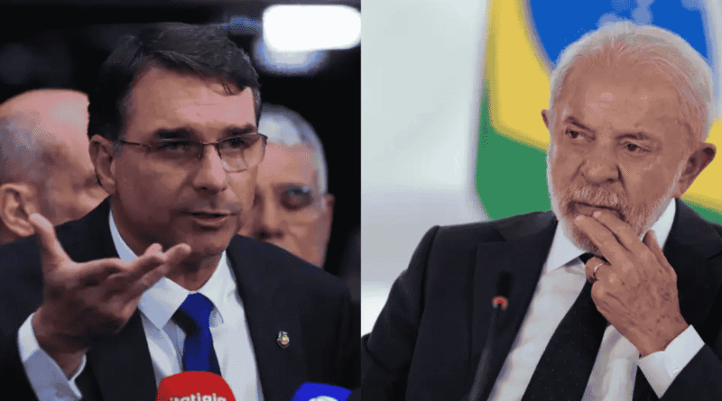 Flávio Bolsonaro e Lula empatam em segundo turno com 42% e 40%, respectivamente, enquanto presidente lidera no primeiro turno
