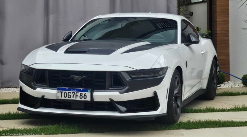 Ford Mustang Dark Horse mostra que o motor V8 ainda tem fôlego