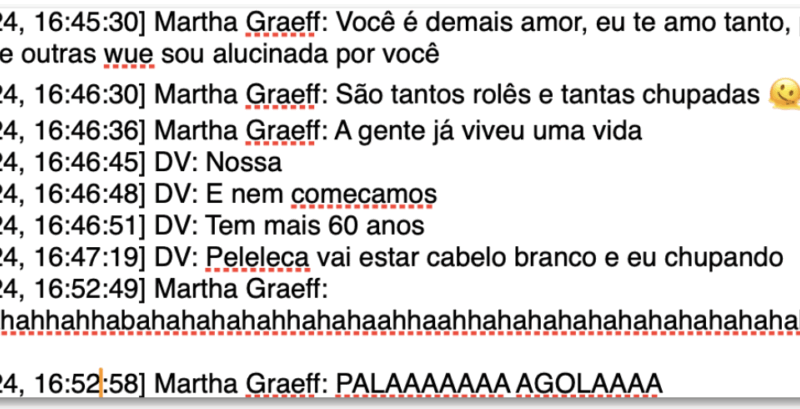 Grazi Massafera menciona mensagens de Vorcaro em novela
