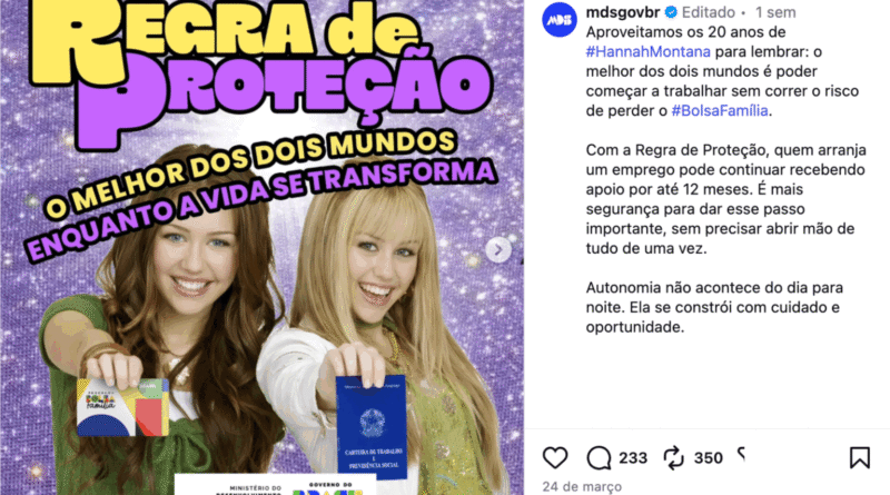 Hannah Montana se torna tendência entre governos e prefeituras