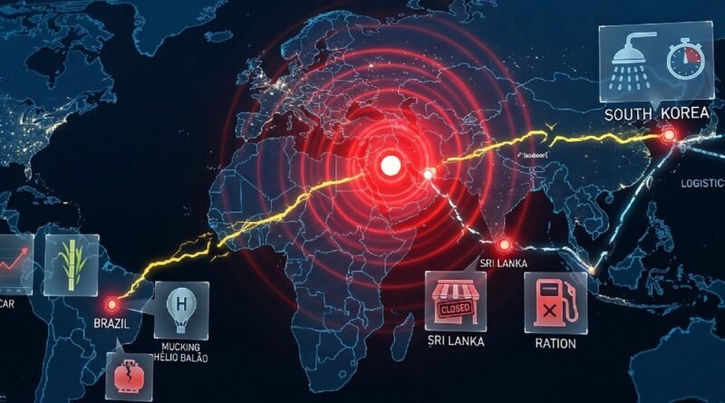 Impactos inesperados da guerra do Irã: banhos mais curtos na Coreia, aumento no preço do açúcar e a riqueza crescente da Rússia