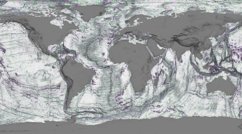 Impressionante mapa em 3D revela mistérios do fundo do mar com detalhes sem precedentes