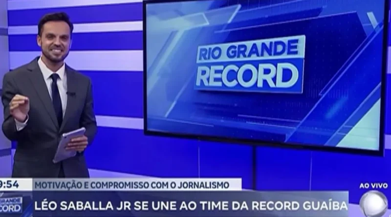 Léo Saballa Jr. expressa emoção ao falar sobre sua estreia no Rio Grande Record