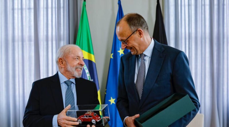 Lula afirma na Alemanha que relação com Merz não é ideológica