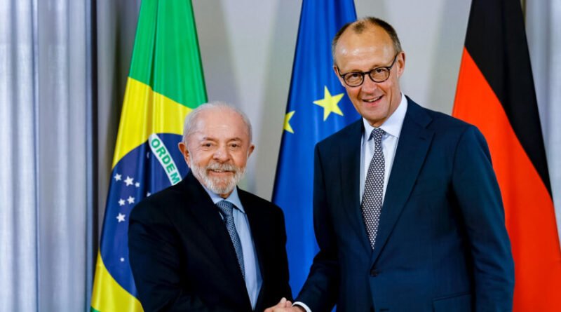 Lula e Merz propõem solução negociada para conflitos na Ucrânia e no Irã