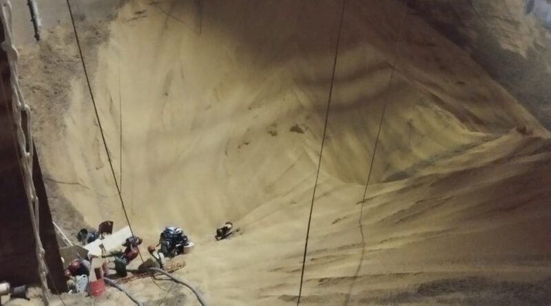 Mais de 61% dos acidentes fatais em armazenagem de grãos acontecem em espaços confinados