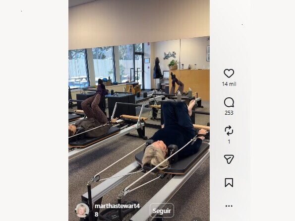 Martha Stewart aos 84 anos revela rotina de exercícios e mantém força impressionante