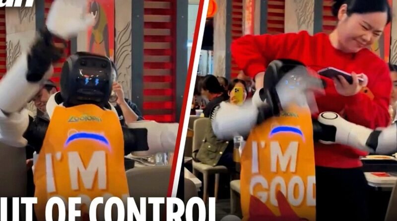 Modelo de robótica surpreende público ao perder controle durante demonstração