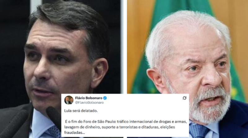 Moraes determina investigação da PF sobre Flávio por declarações sobre delação de Lula