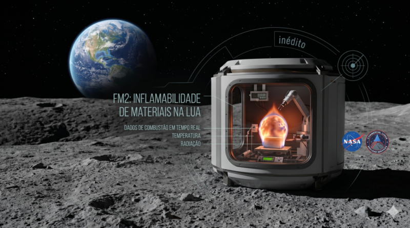 NASA aprova experimento radical que prevê incêndio na Lua em 2026