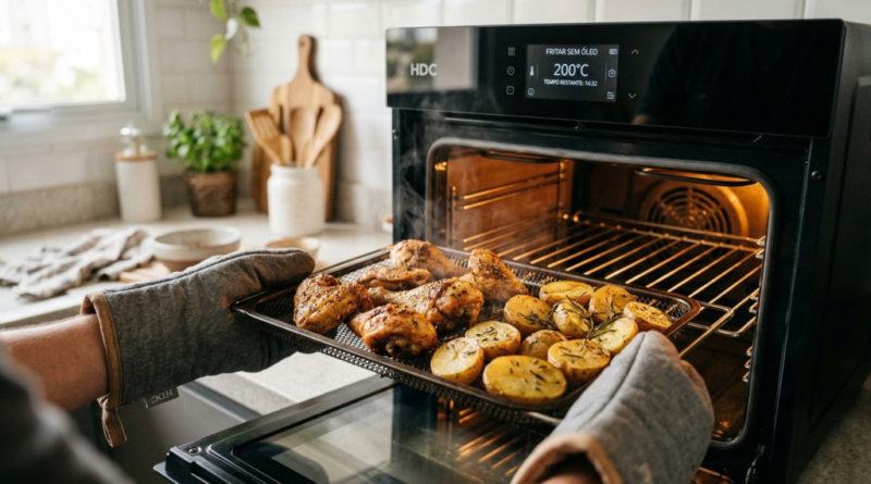Novo aparelho inteligente promete revolucionar a cozinha e substituir a air fryer