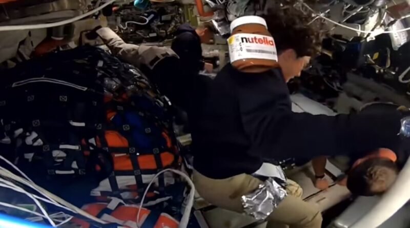 Pote de Nutella é encontrado em cápsula da Artemis II em caso inusitado