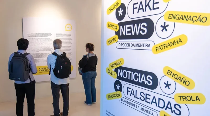 PUCRS sedia exposição do Instituto Cervantes sobre desinformação