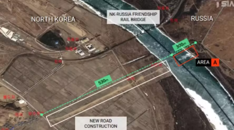 Rússia e Coreia do Norte constroem ponte de 850 metros e geram preocupação no Ocidente