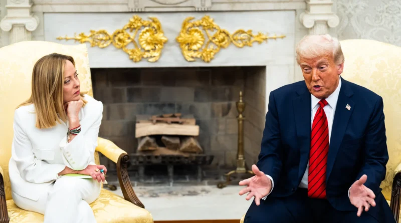 Trump expressa choque com Meloni e critica Itália por falta de apoio à guerra