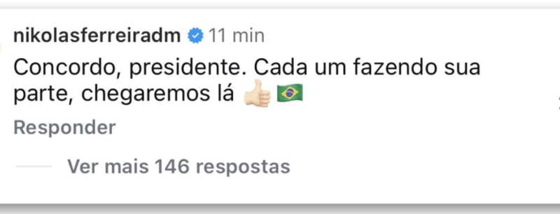 Valdemar viaja aos EUA para mediar conflito entre Eduardo e Nikolas