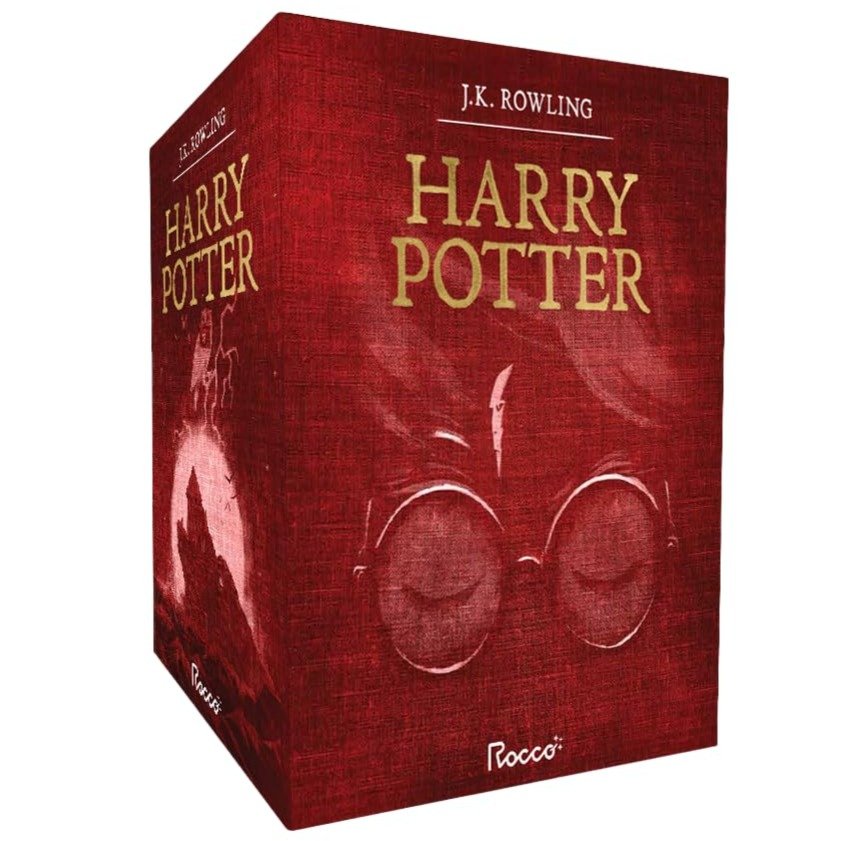 Box Harry Potter Premium Vermelho (7 Livros em capa dura)