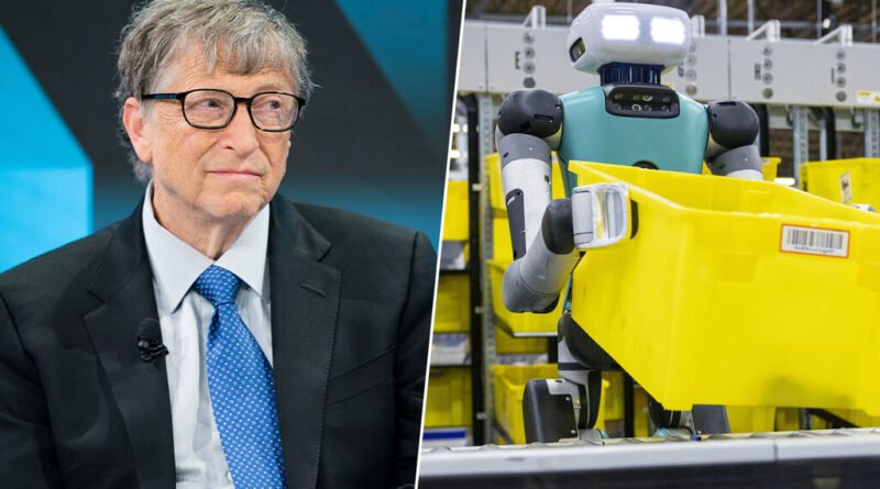 Bill Gates prevê que robôs e inteligência artificial pagarão impostos em cinco anos para apoiar classes média e baixa