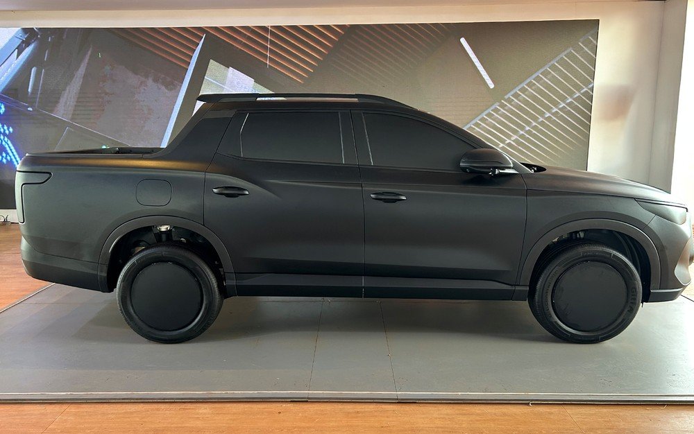 Modelo da nova picape Mako
