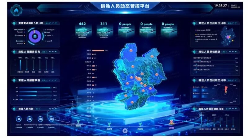 China cria sistema de vigilância para monitorar cidadãos estrangeiros