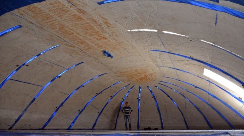 Concreto inflável pode reduzir custos e acelerar obras com nova tecnologia