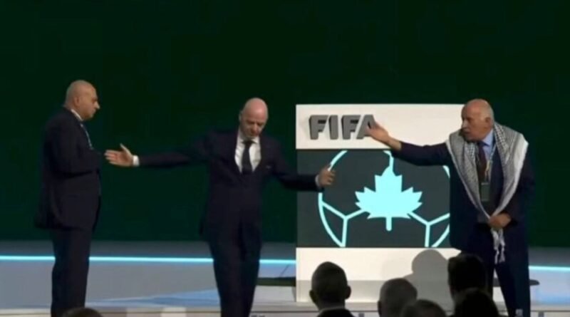 Dirigente palestino ignora israelense durante congresso da Fifa