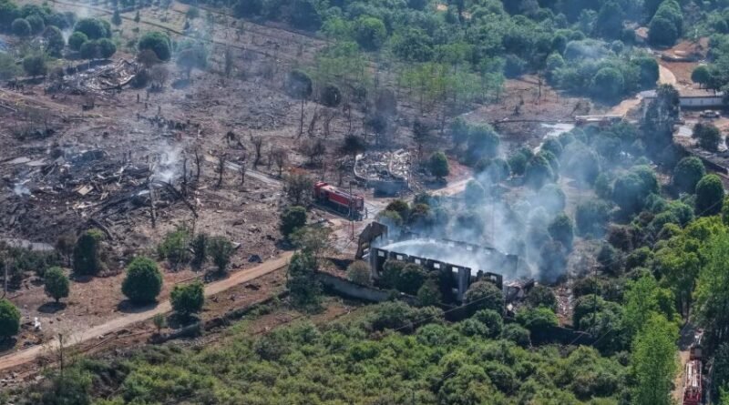 Explosão em fábrica de fogos de artifício na China resulta em 26 mortes
