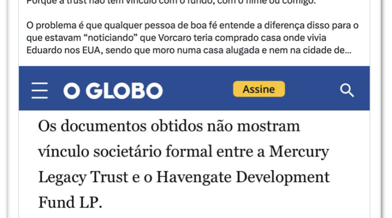 Flávio Bolsonaro defende filme sobre Jair e afirma que não há irregularidades