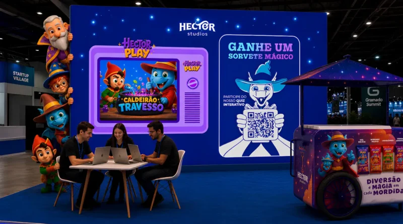 Hector Studios lança canal de conteúdo com inteligência artificial durante o Gramado Summit