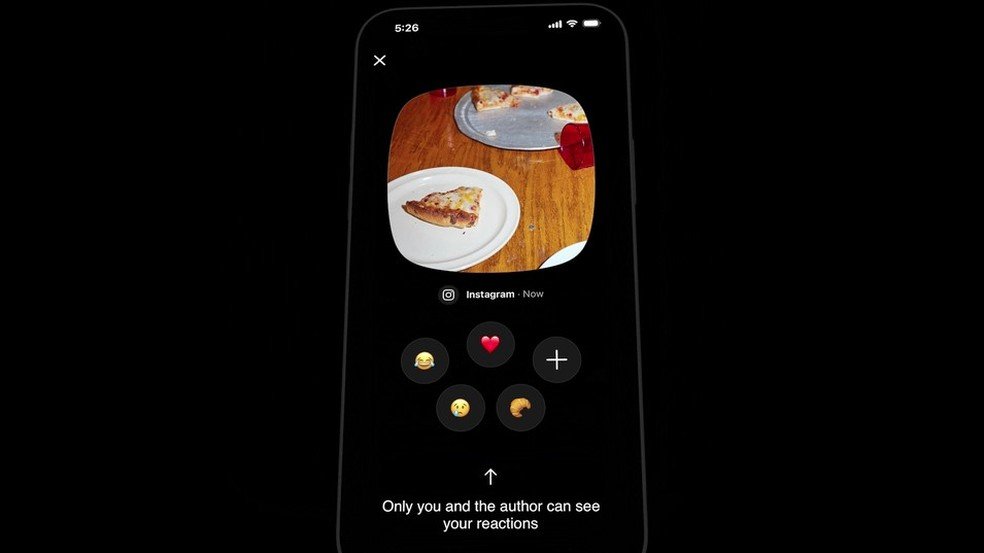 Instants, recurso de fotos de visualização única do Instagram