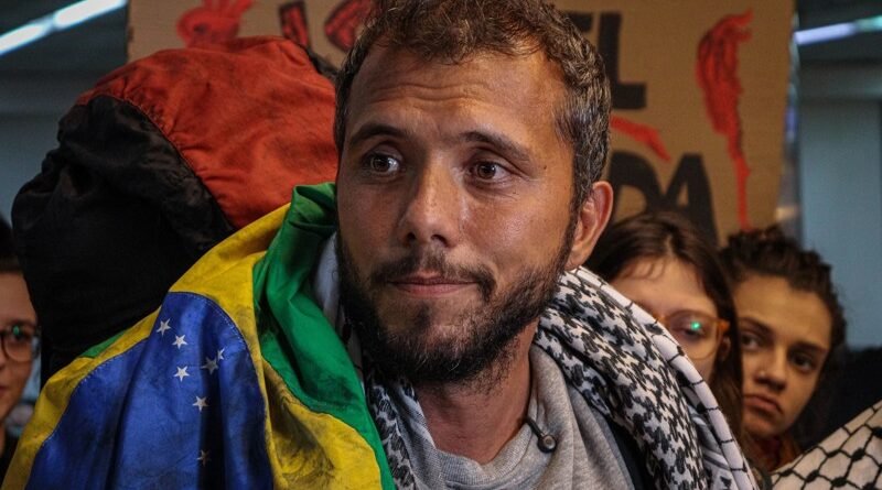Israel libera ativista Thiago Ávila após pressão do Brasil