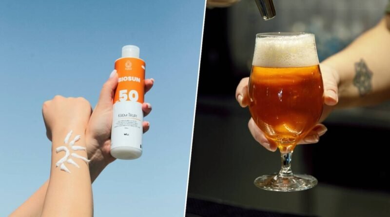 Lúpulo residual da produção de cerveja se revela eficaz como protetor solar