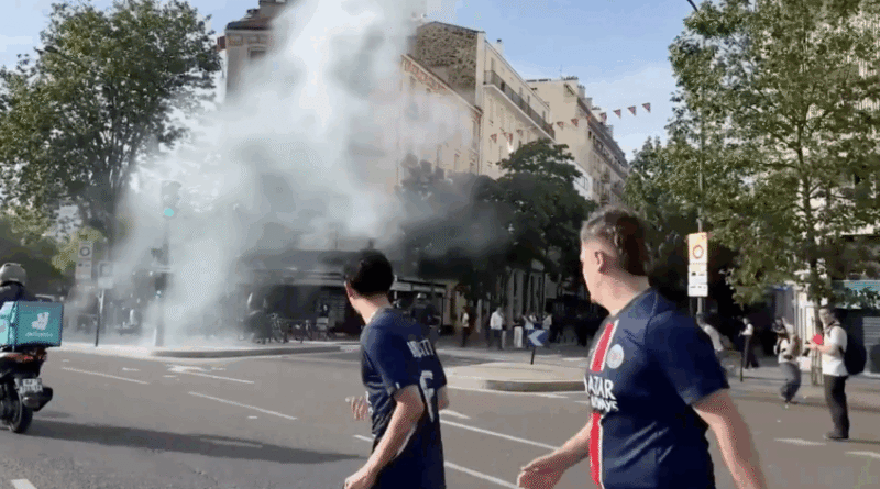 Mais de 230 detidos em Paris após vitória do PSG