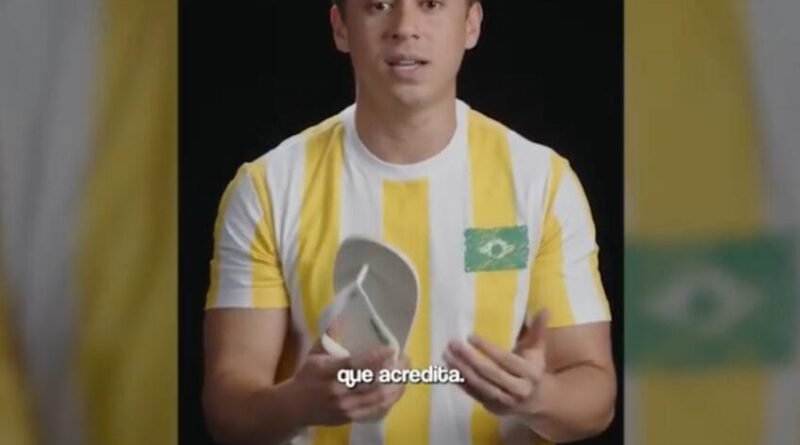 Nikolas Ferreira lança linha de chinelos em resposta ao boicote às Havaianas