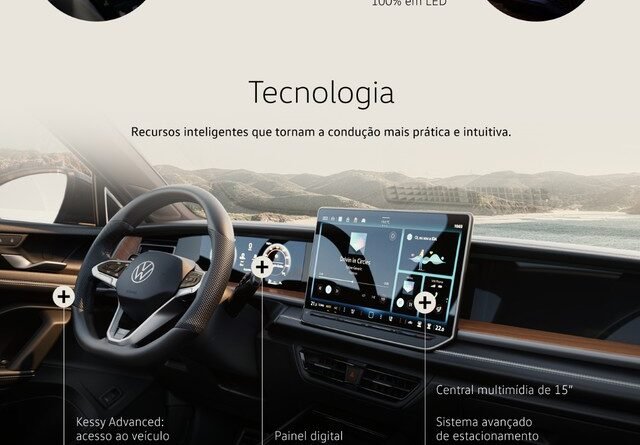 Novo Tiguan R-Line se destaca como SUV premium da Volkswagen no Brasil