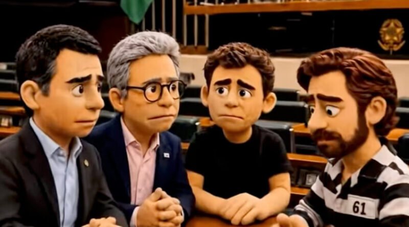 Pedro Rousseff utiliza fantoches de IA para criticar políticos de direita