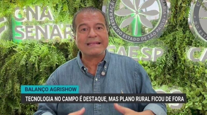 Presidente da Faesp analisa Agrishow e ressalta inovações tecnológicas