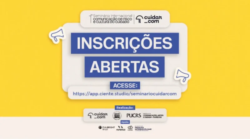 Seminário internacional na PUCRS inicia inscrições e discute comunicação de risco após desastres