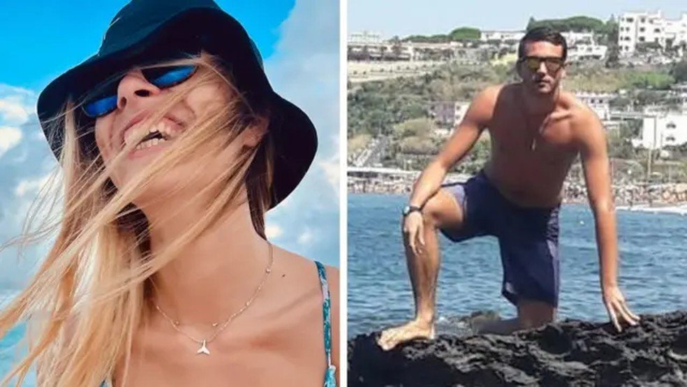 Muriel Oddenino e Federico Gualtieri, membros da equipe da Universidade de Gênova