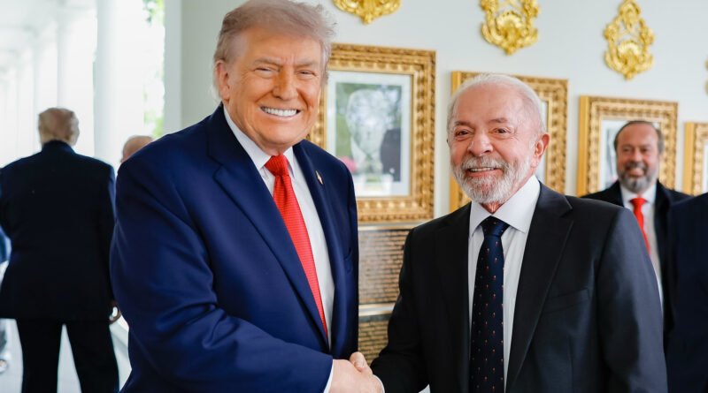 Trump elogia Lula como 'inteligente' e 'bom homem' após encontro na Casa Branca
