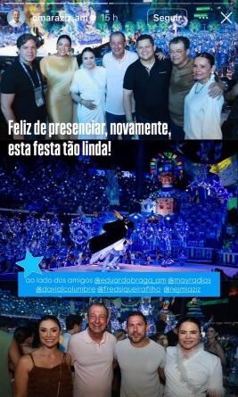 Alcolumbre participa de festividades em Parintins e é criticado por obstruir PEC 6 x 1