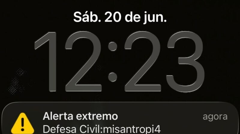 Alertas falsos não respeitam protocolo do Defesa Civil Alerta e entenda o funcionamento do sistema