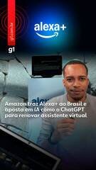 Alexa+, IA turbinada da Amazon semelhante ao ChatGPT.