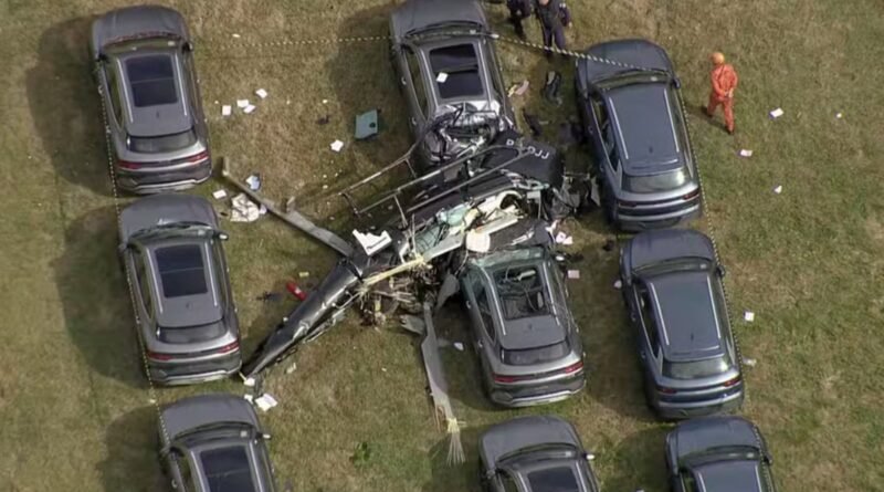 Anac apura possível transporte clandestino em helicóptero que colidiu
